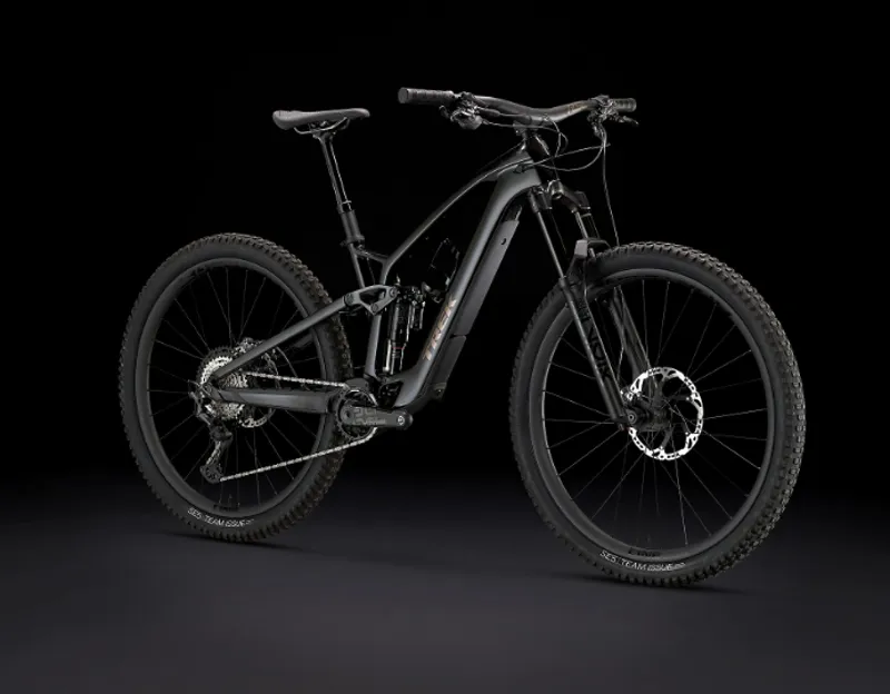 Trek Fuel EXe 9.8 XT Electric Mountain Bike 2023 in Deep Smoke-1